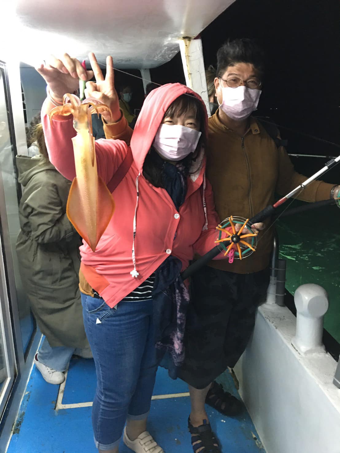 澎湖旅遊-夜釣小管